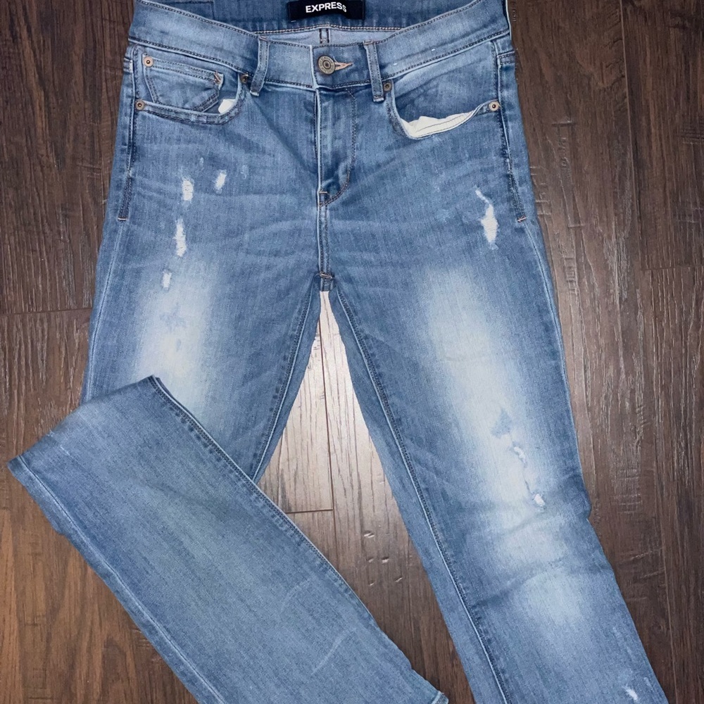 Womens EXPRESS jeans-size 4Long